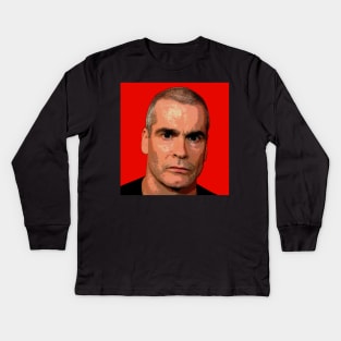 henry rollins Kids Long Sleeve T-Shirt